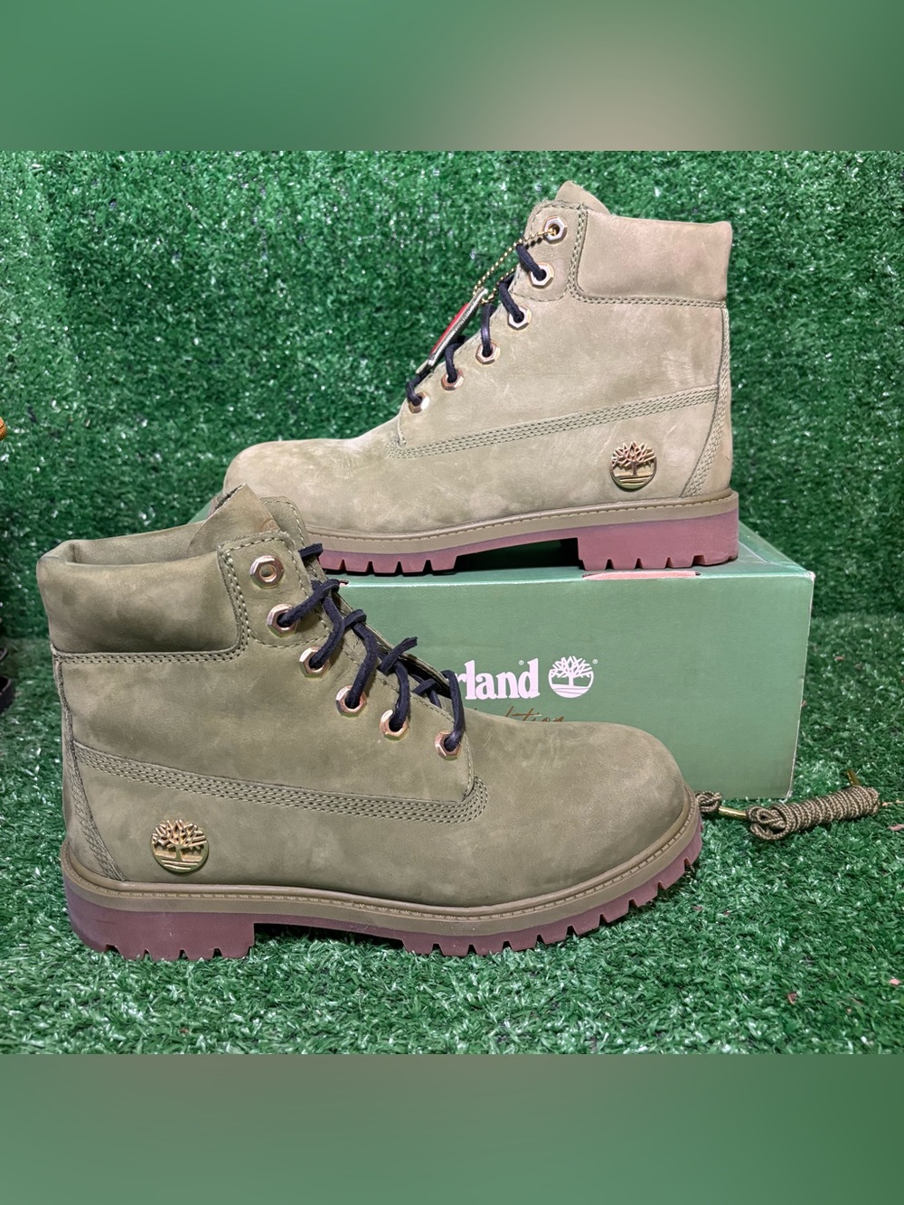 Timberland 6" CHAMPS DJ Khaled 'Secure the Bag' Youth 6Y Women’s 7.5 Exclusive